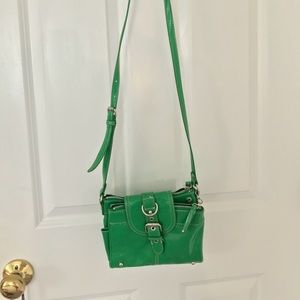 Green cross body